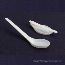 Plastic foldable tablespoon soup spoon